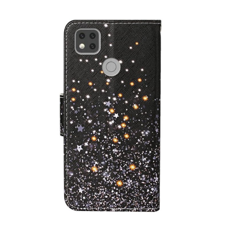 Flip Cover Læder Xiaomi Redmi 9C Glittergradient