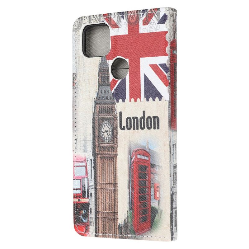 Flip Cover Læder Xiaomi Redmi 9C London Liv