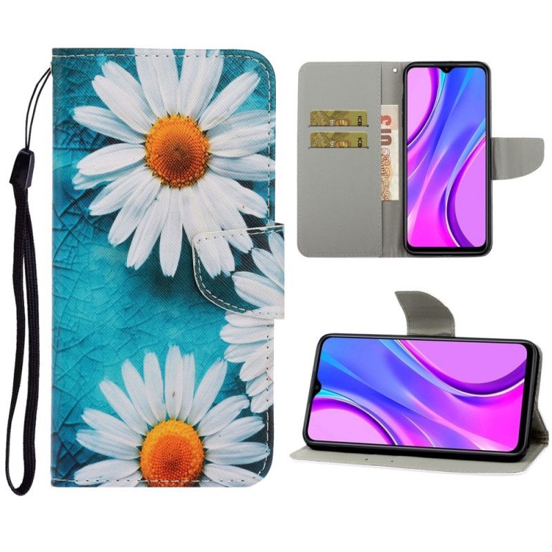 Flip Cover Læder Xiaomi Redmi 9C Tanga Tusindfryd