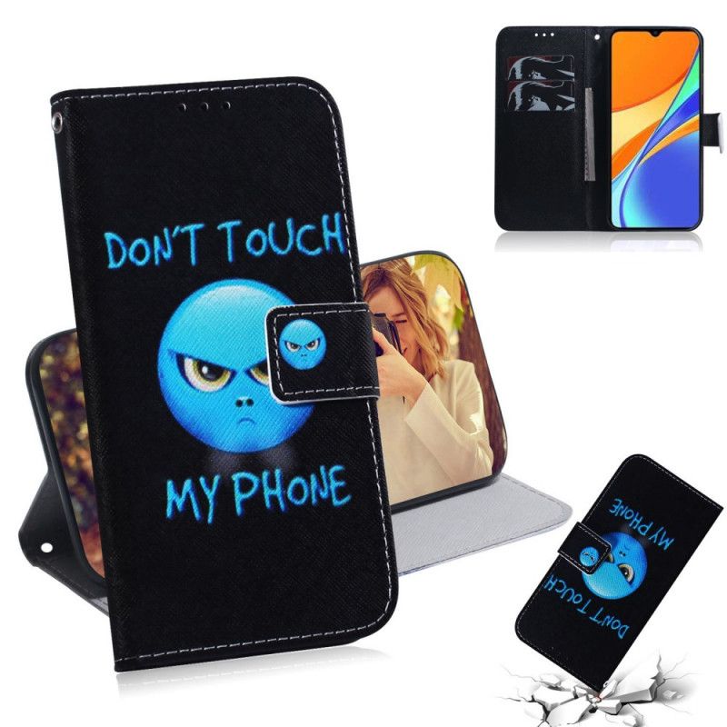 Flip Cover Xiaomi Redmi 9C Emoji-Telefon