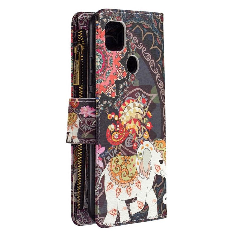 Flip Cover Xiaomi Redmi 9C Mobilcover Elefant Lynlåslomme