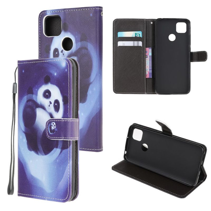 Flip Cover Xiaomi Redmi 9C Mobilcover Pandarum Med Rem