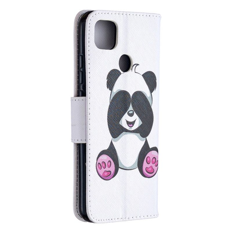 Flip Cover Xiaomi Redmi 9C Mobilcover Sjov Panda