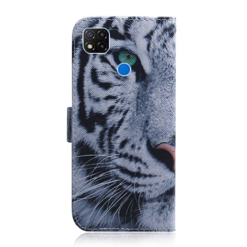 Flip Cover Xiaomi Redmi 9C Mobilcover Tigeransigt