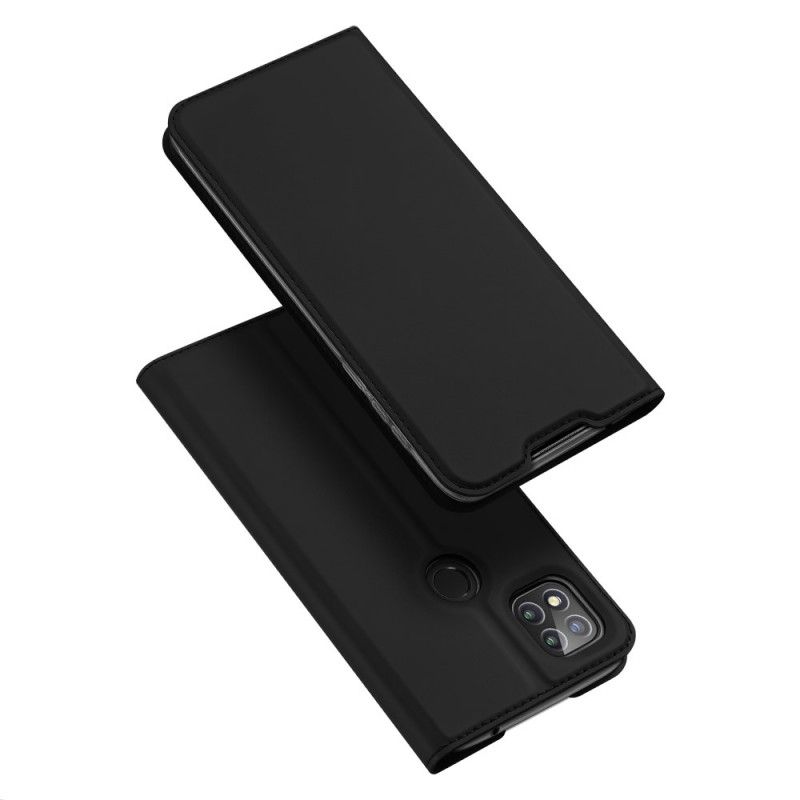 Læder Cover for Xiaomi Redmi 9C Sort Dux Ducis Pro Serie Hud