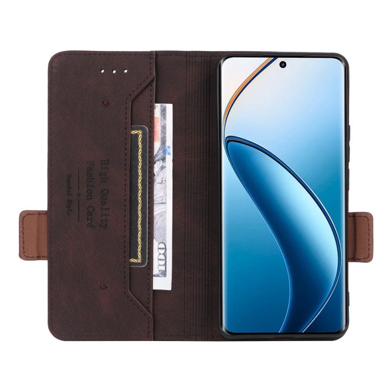 Flip Cover Til Realme 12 Pro / 12 Pro Plus Retro Stil