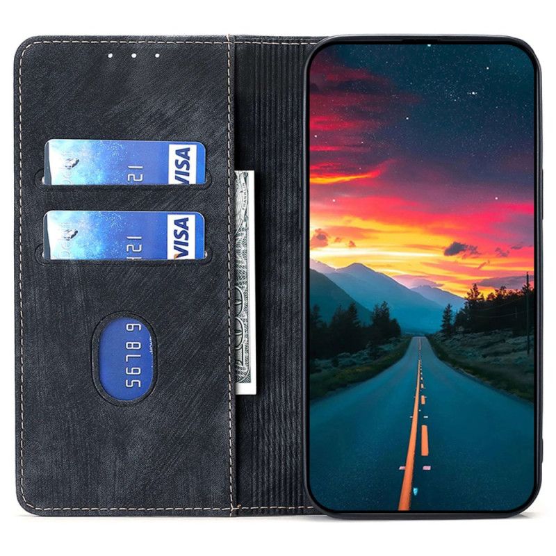 Flip Cover Til Realme 12 Pro / 12 Pro Plus Rfid Blocking Retro Wallet