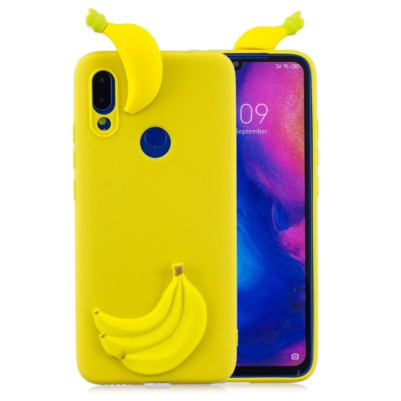 Cover for Xiaomi Redmi Note 7 3D Banan