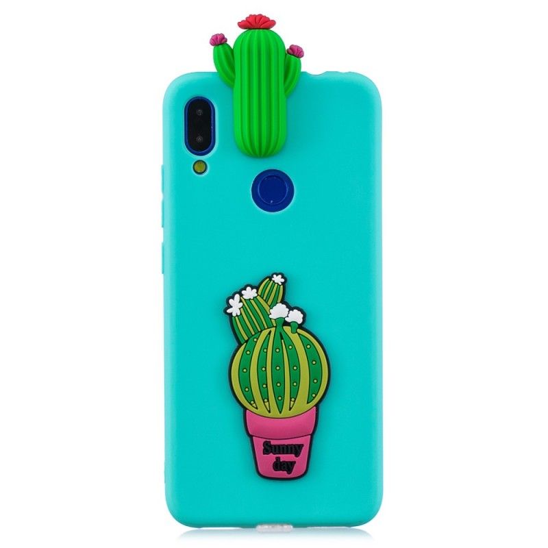 Cover for Xiaomi Redmi Note 7 3D Kaktus Galskab