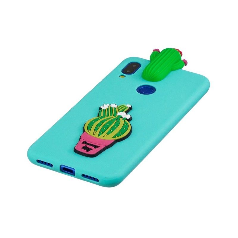 Cover for Xiaomi Redmi Note 7 3D Kaktus Galskab