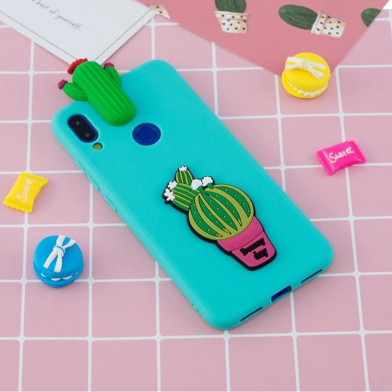 Cover for Xiaomi Redmi Note 7 3D Kaktus Galskab