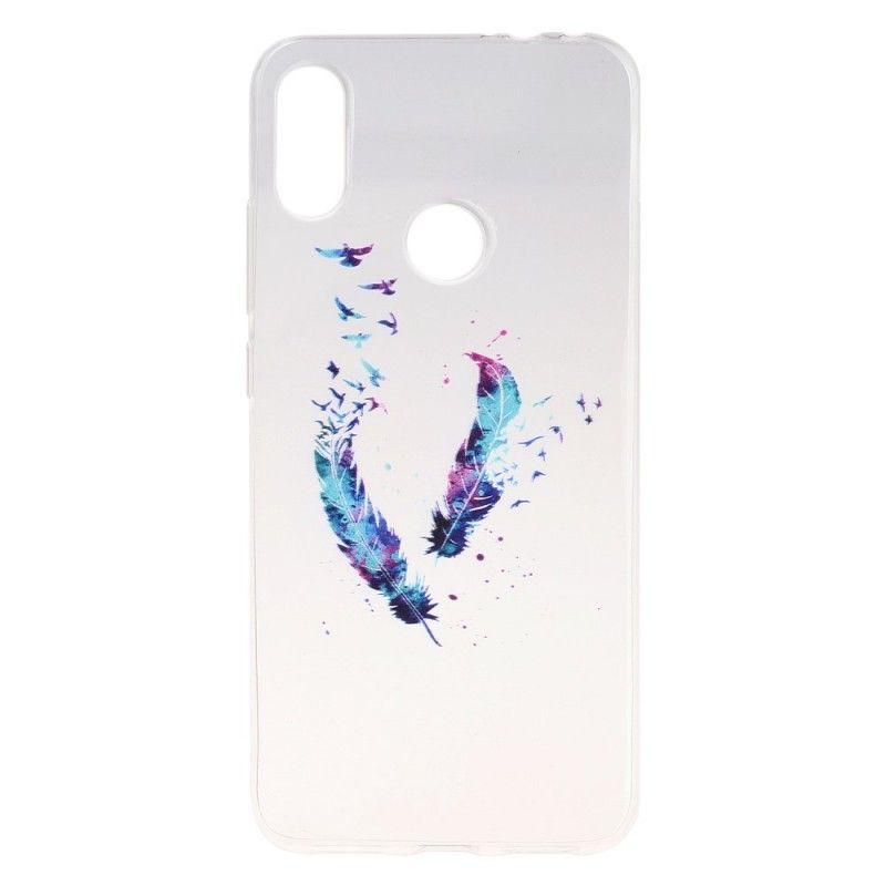 Cover for Xiaomi Redmi Note 7 Gennemsigtige Fjer