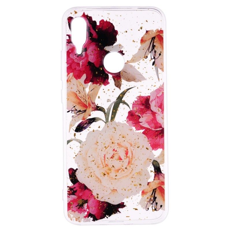 Cover for Xiaomi Redmi Note 7 Gennemsigtige Smukke Buketter