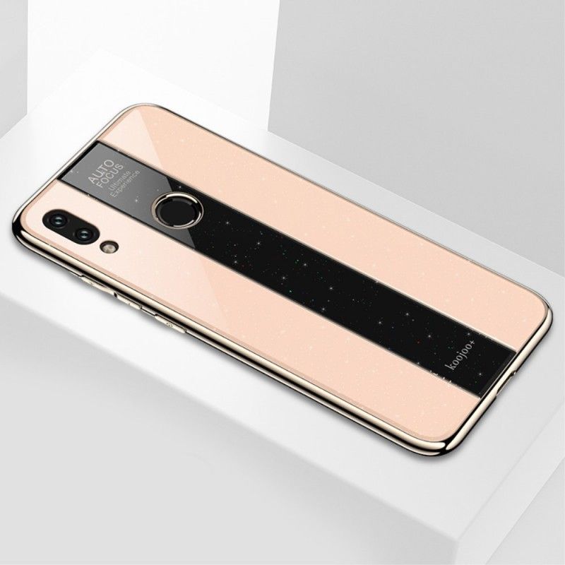 Cover for Xiaomi Redmi Note 7 Rød Galvaniseret Hybrid