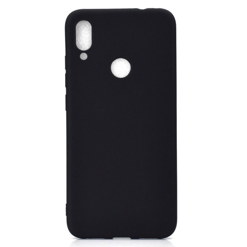 Cover for Xiaomi Redmi Note 7 Sort Frostet Silikone