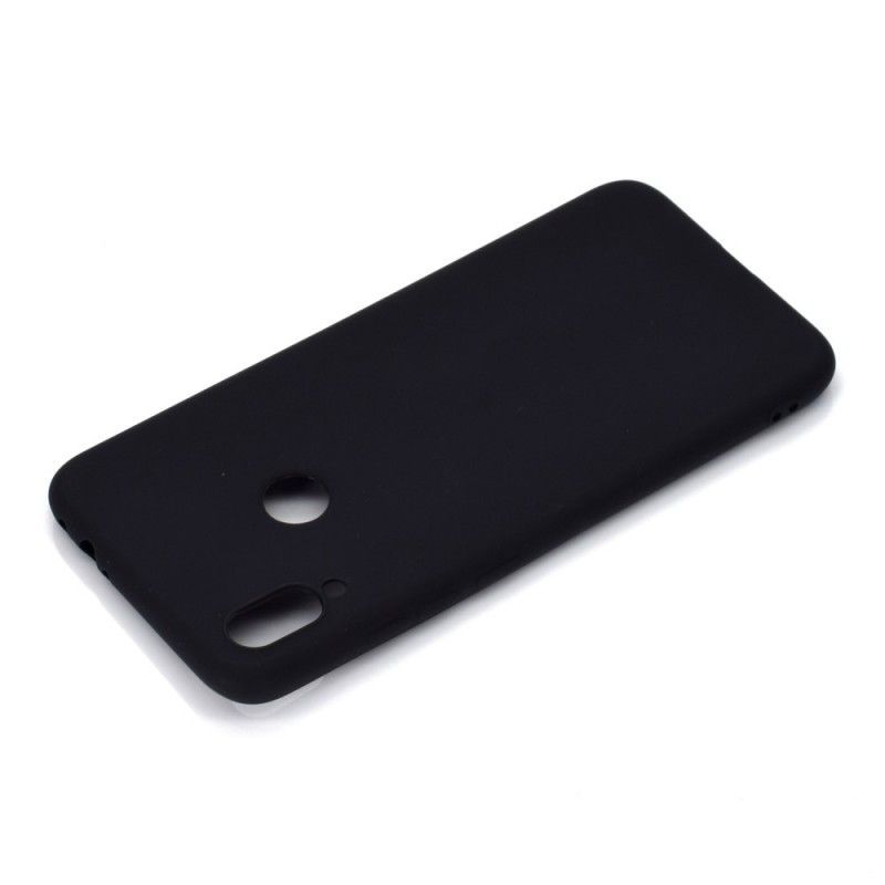 Cover for Xiaomi Redmi Note 7 Sort Frostet Silikone