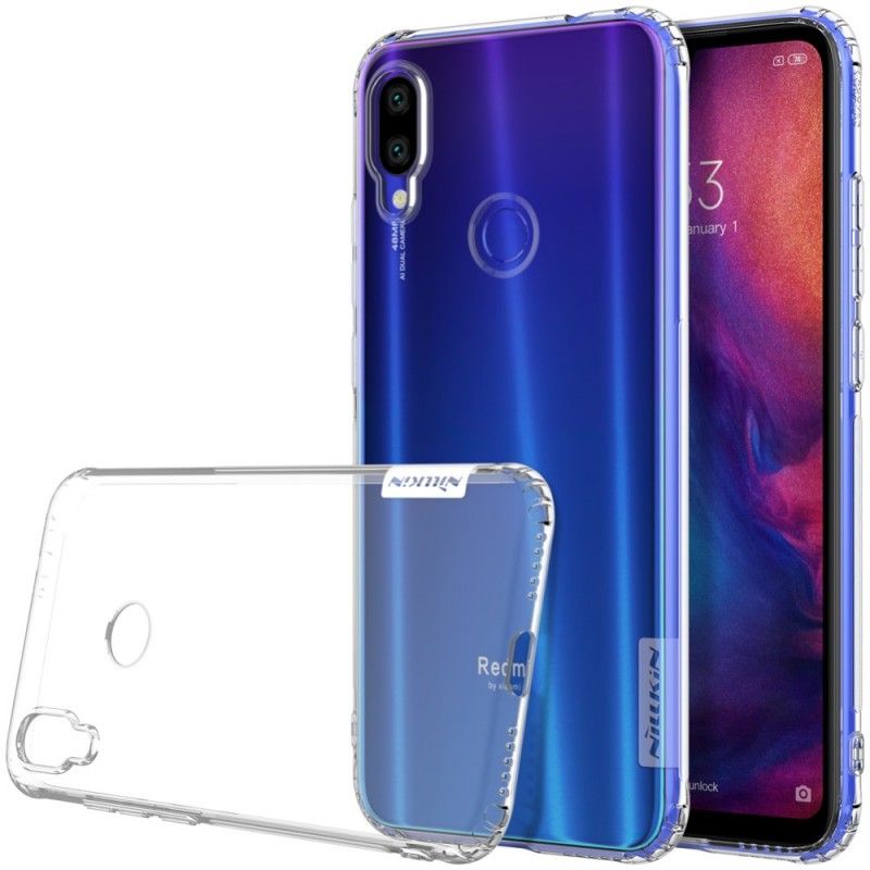 Cover Xiaomi Redmi Note 7 Grå Gennemsigtig Nillkin