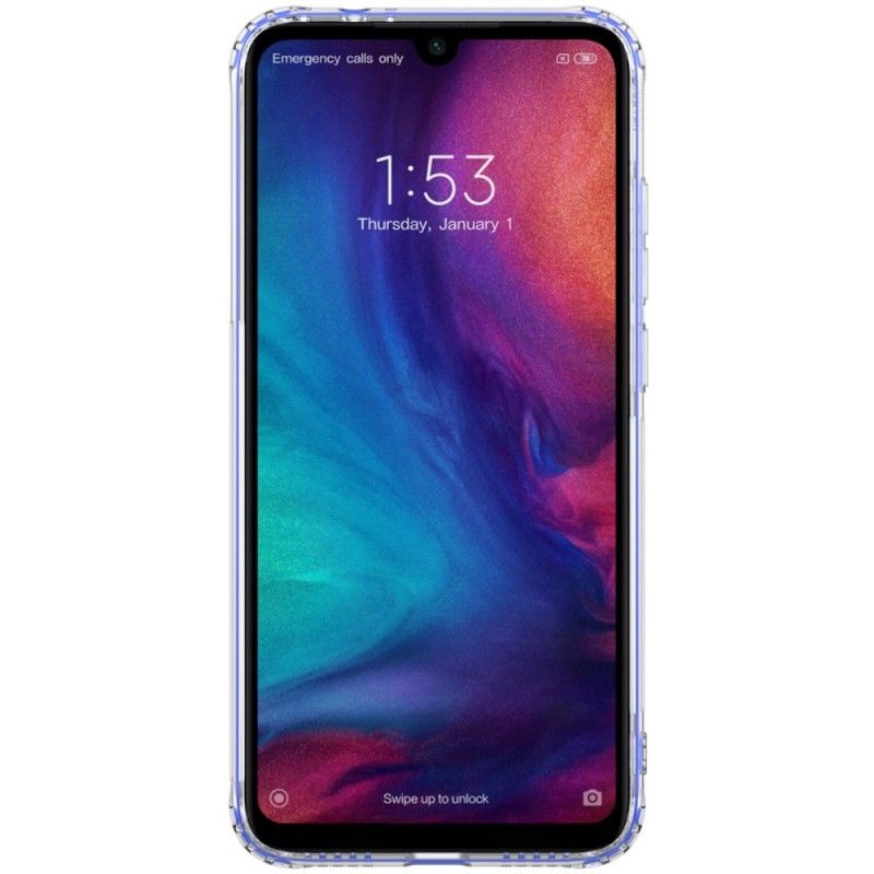 Cover Xiaomi Redmi Note 7 Grå Gennemsigtig Nillkin