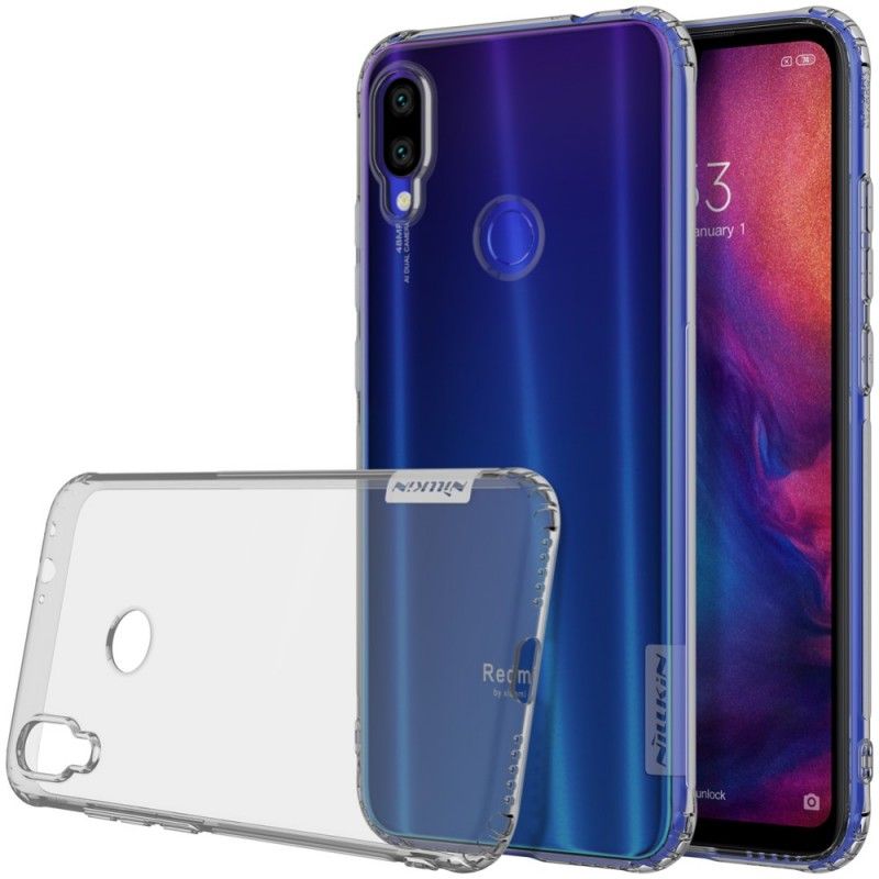 Cover Xiaomi Redmi Note 7 Grå Gennemsigtig Nillkin