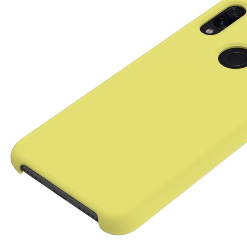 Cover Xiaomi Redmi Note 7 Sort Silikone Væske