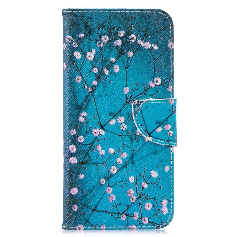 Flip Cover Læder Xiaomi Redmi Note 7 Blomstrende Træ