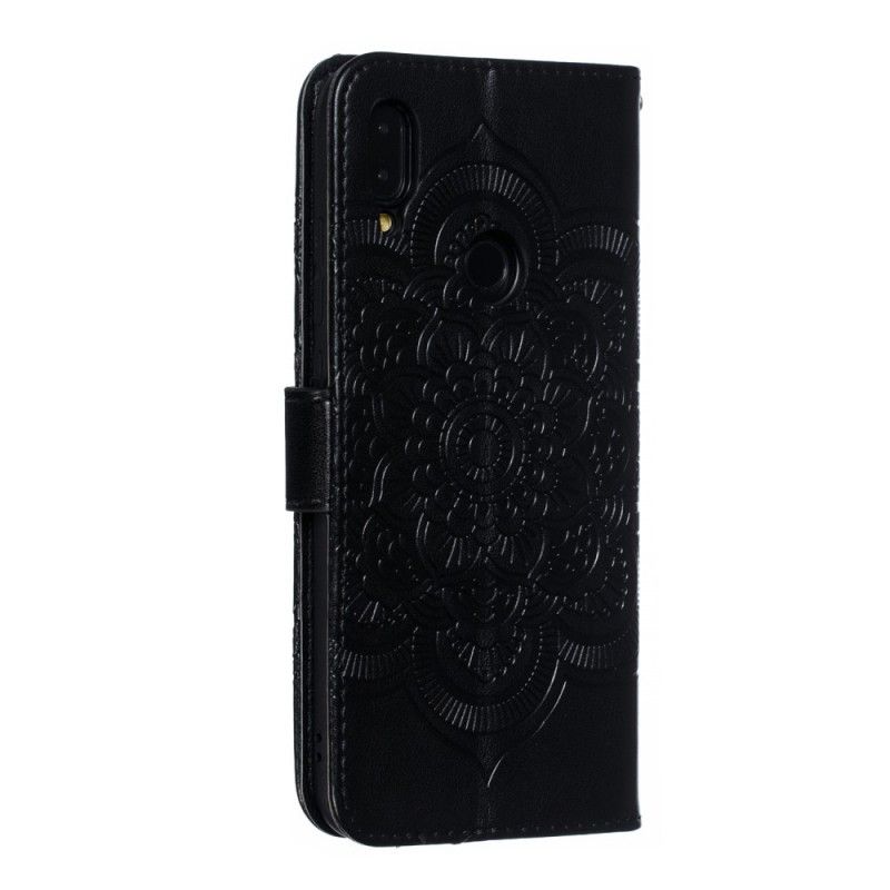 Flip Cover Xiaomi Redmi Note 7 Sort Hele Mandala