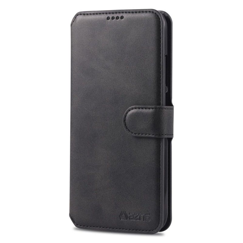 Flip Cover Xiaomi Redmi Note 7 Sort Mobilcover Retro Azns