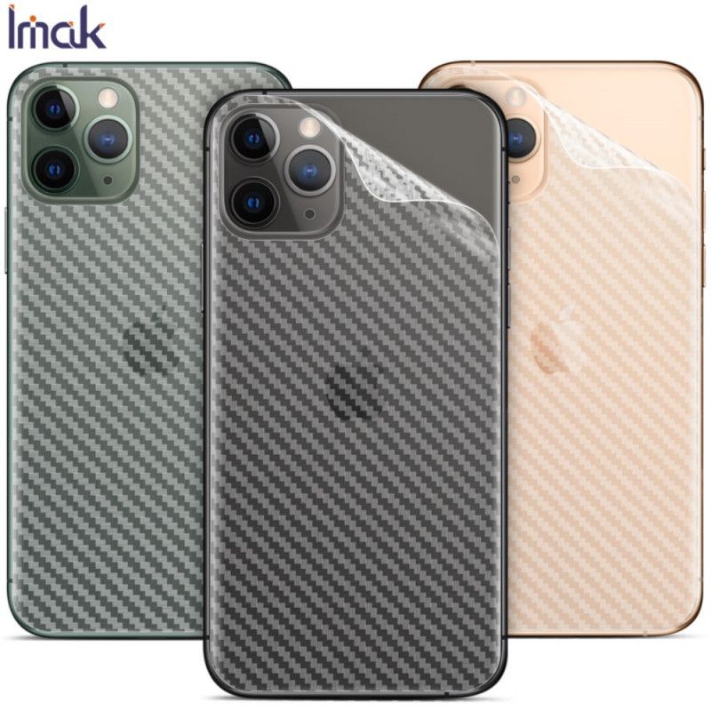 Bagfilm iPhone 11 Pro Max Imak Carbon-Stil