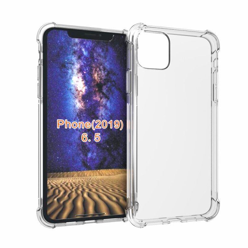 Cover for iPhone 11 Pro Max Gennemsigtige Forstærkede Hjørner