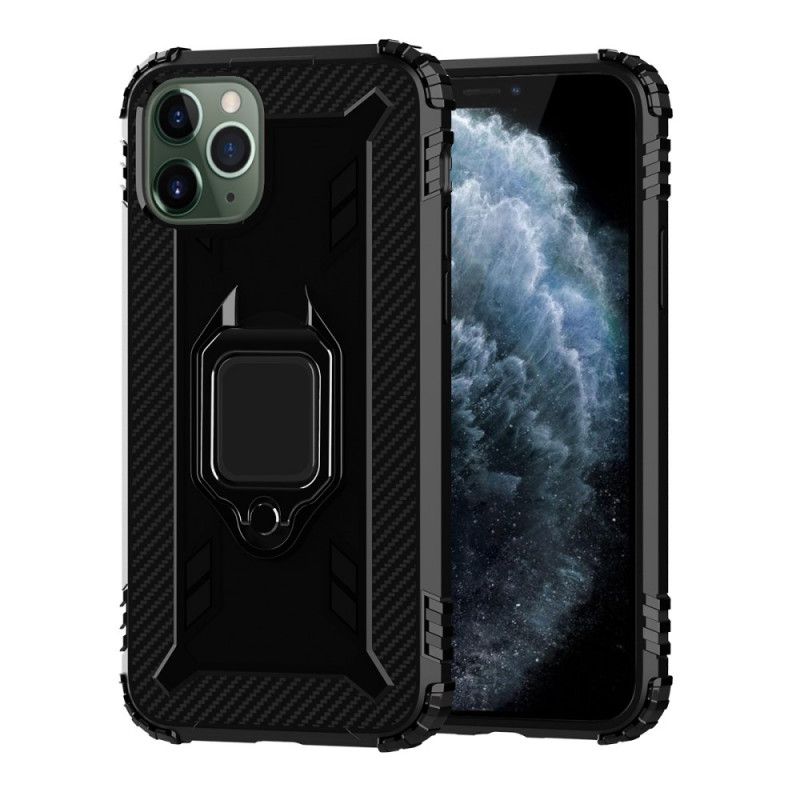 Cover for iPhone 11 Pro Max Ring Og Kulfiber