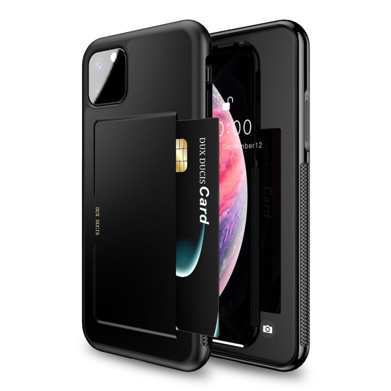 Cover for iPhone 11 Pro Max Rød Dux-Ducis Kortholder