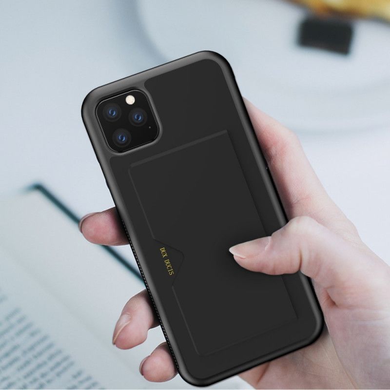 Cover for iPhone 11 Pro Max Rød Dux-Ducis Kortholder