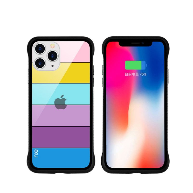 Cover for iPhone 11 Pro Max Rød Nxe Regnbue-Serie