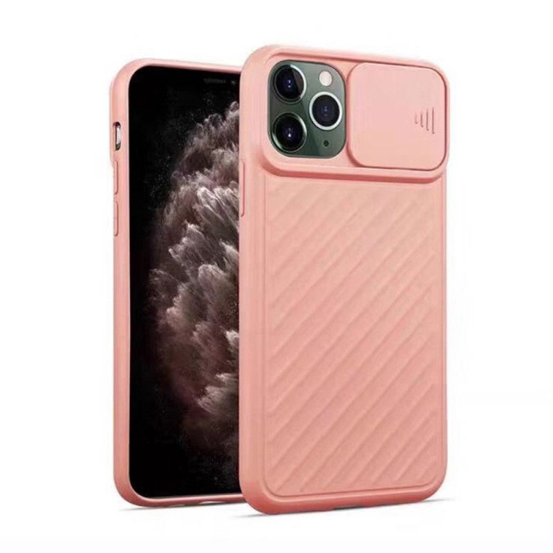 Cover for iPhone 11 Pro Max Sort Aftagelig Silikonelinsebeskytter