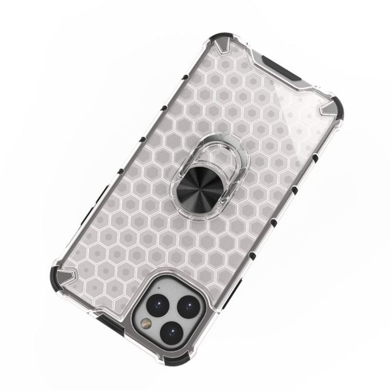 Cover for iPhone 11 Pro Max Sort Bikagestil Med Ring