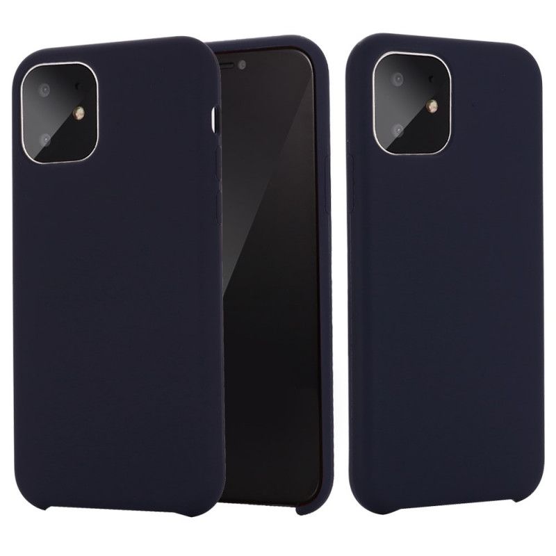 Cover for iPhone 11 Pro Max Sort Flydende Silikone