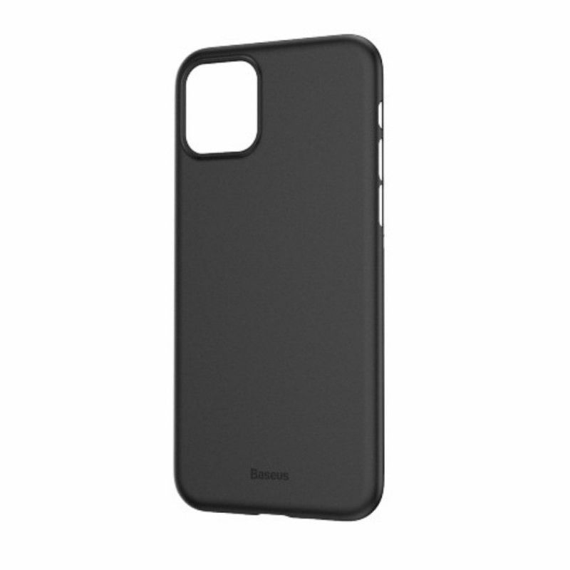 Cover for iPhone 11 Pro Max Sort Frostet Gennemskinnelig Baseus