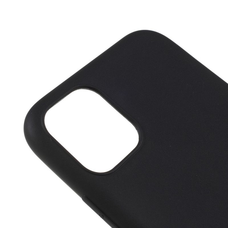 Cover for iPhone 11 Pro Max Sort Mat Silikone