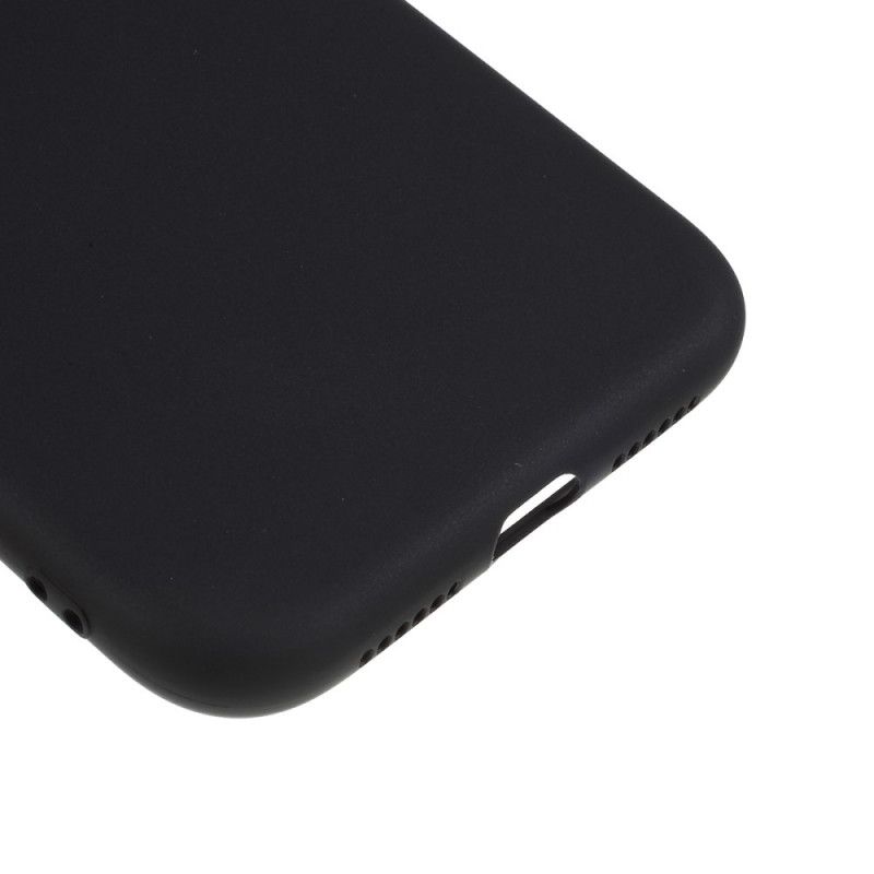 Cover for iPhone 11 Pro Max Sort Mat Silikone