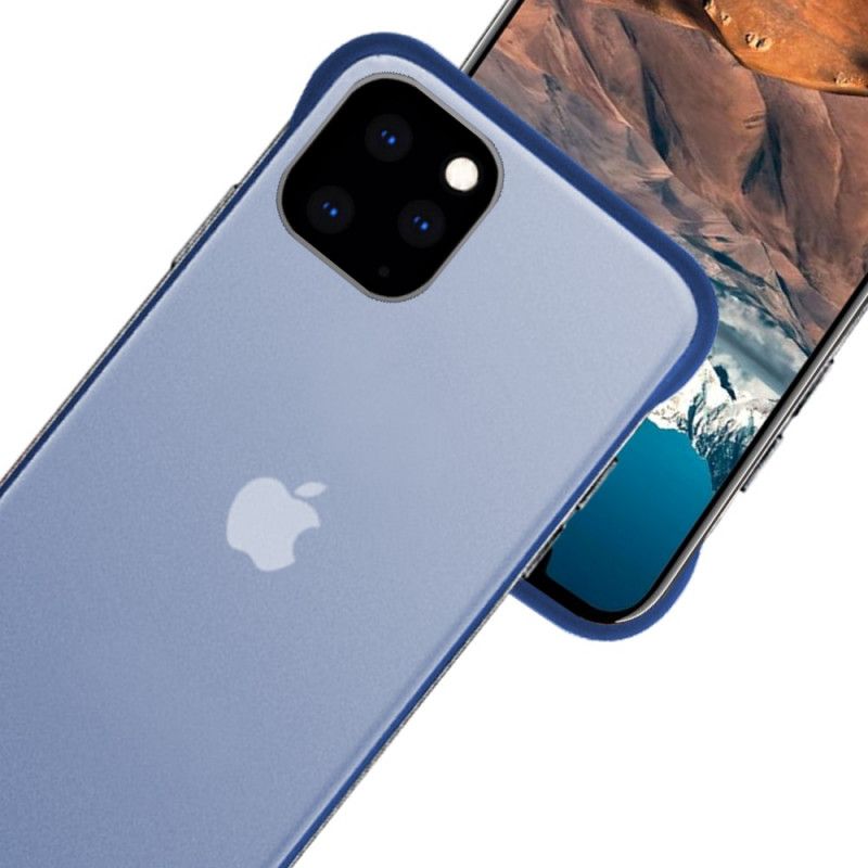 Cover for iPhone 11 Pro Max Sort Nxe Klar Serie Mat