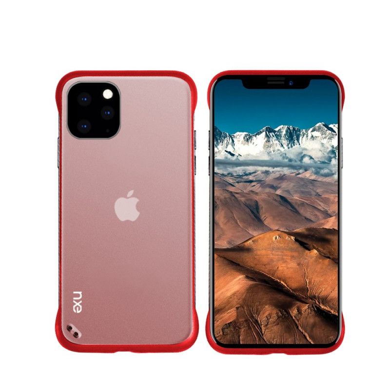 Cover for iPhone 11 Pro Max Sort Nxe Klar Serie Mat