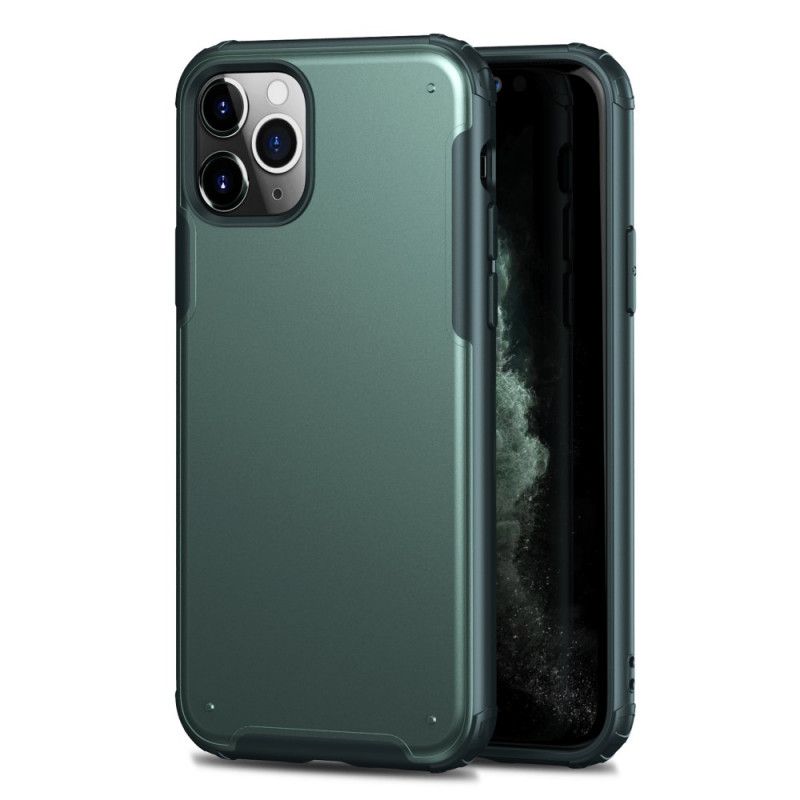 Cover for iPhone 11 Pro Max Sort Premium Metaleffekt