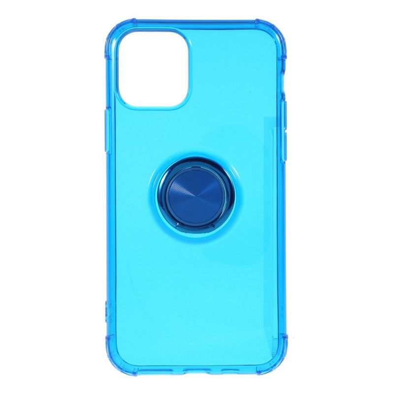 Cover iPhone 11 Pro Max Gennemsigtig Gennemsigtig Metalring