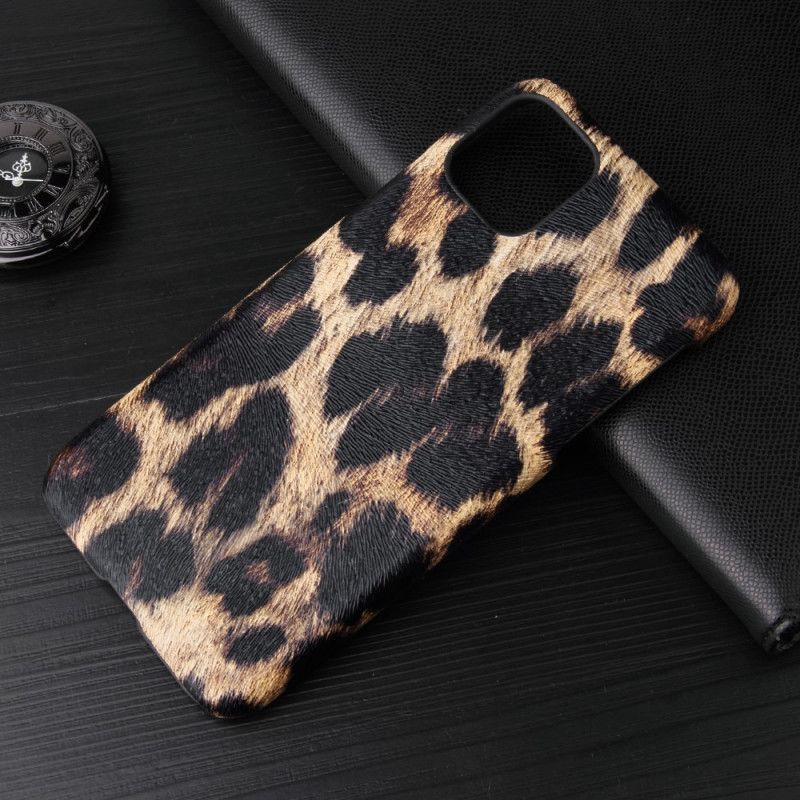 Cover iPhone 11 Pro Max Hvid Leopardhudeffekt