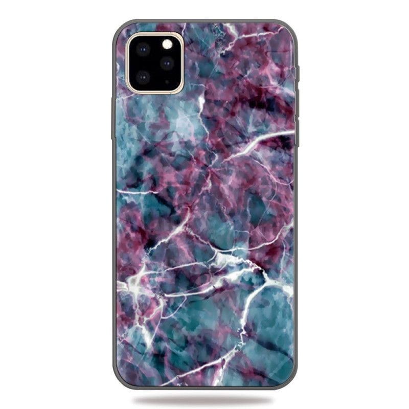 Cover iPhone 11 Pro Max Lilla Marmor