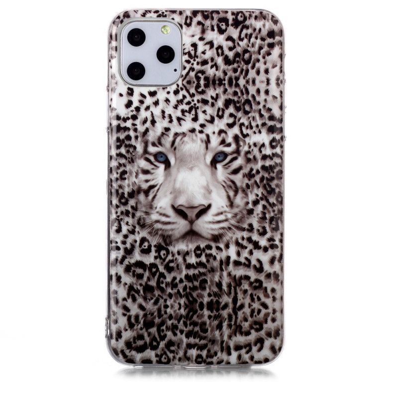 Cover iPhone 11 Pro Max Mobilcover Fluorescerende Leopard