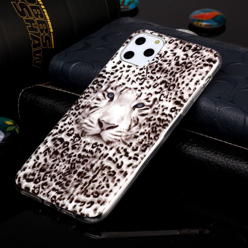 Cover iPhone 11 Pro Max Mobilcover Fluorescerende Leopard