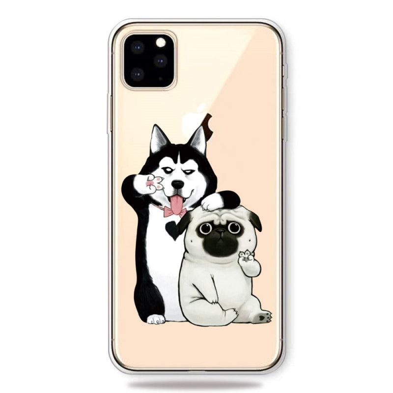 Cover iPhone 11 Pro Max Mobilcover Sjove Hunde