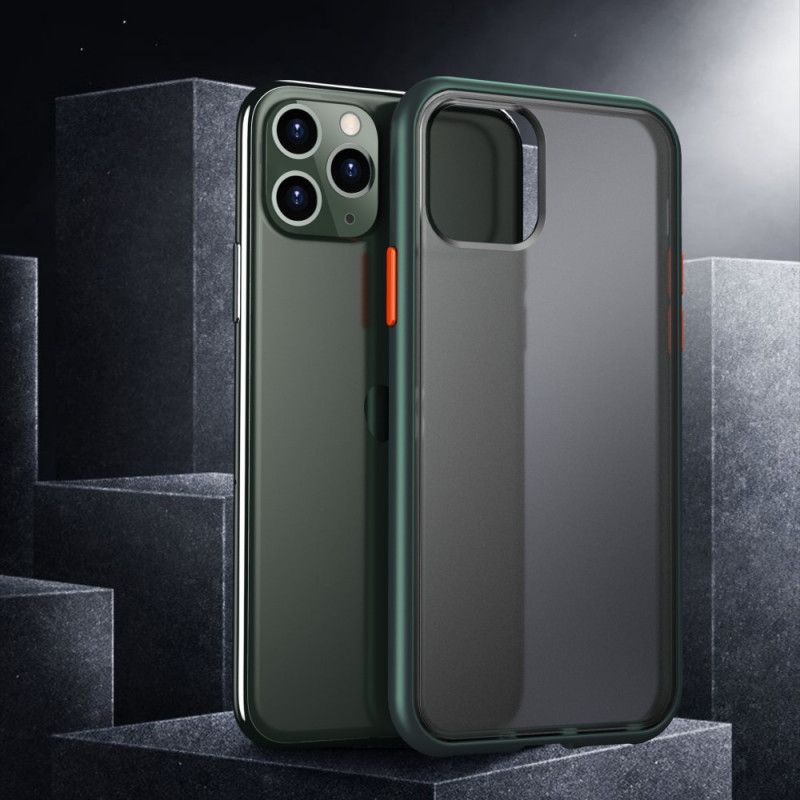 Cover iPhone 11 Pro Max Rød Hybridfarvede Knopper