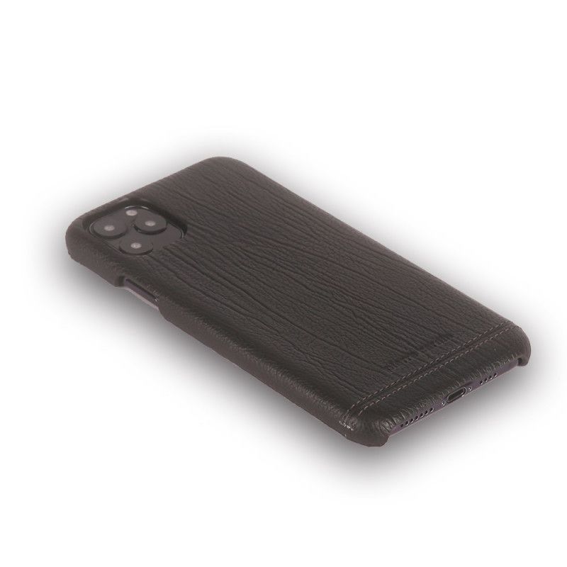 Cover iPhone 11 Pro Max Sort Ægte Læder Pierre Cardin